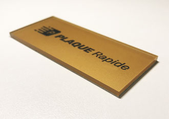Plaque Plexiglas